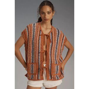 Anthropologie | Pilcro Cardigan Sweater Vest
